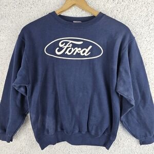 Vintage 90s Alore Ford Crewneck Sweatshirt Men's Made In USA Baggy